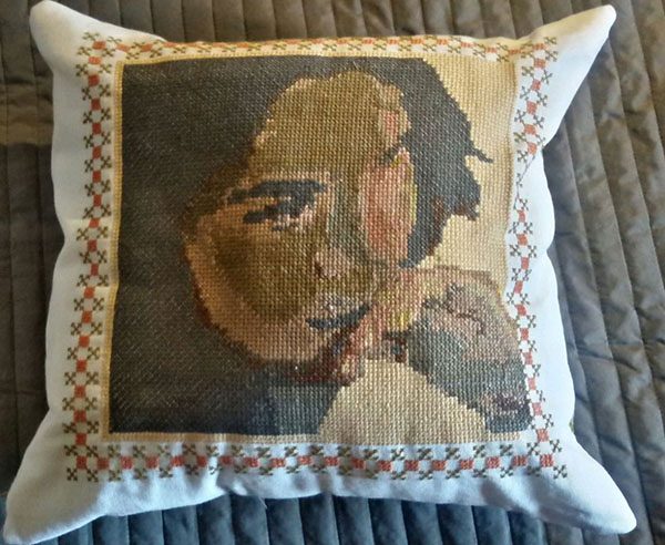 Anniversary cushion - Image 3