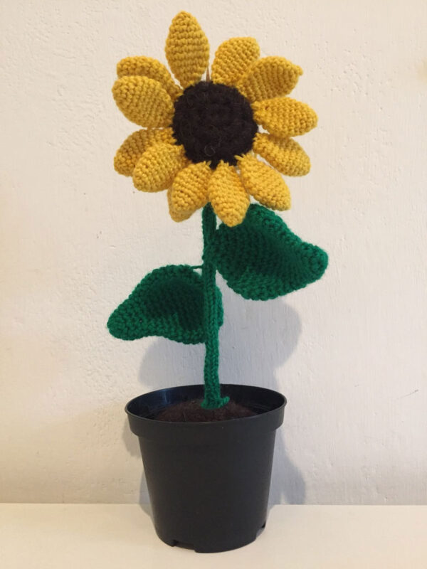 Sunflower amigurumi