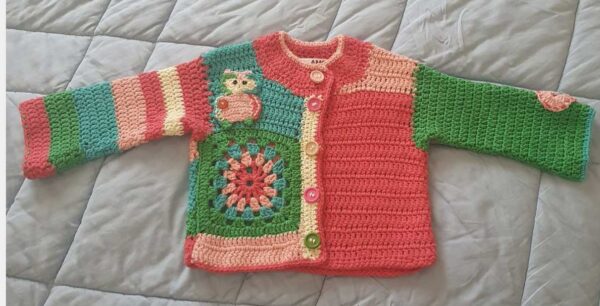 Baby's owl jacke - Image 7