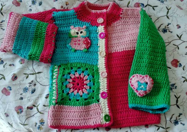 Baby's owl jacke - Image 2