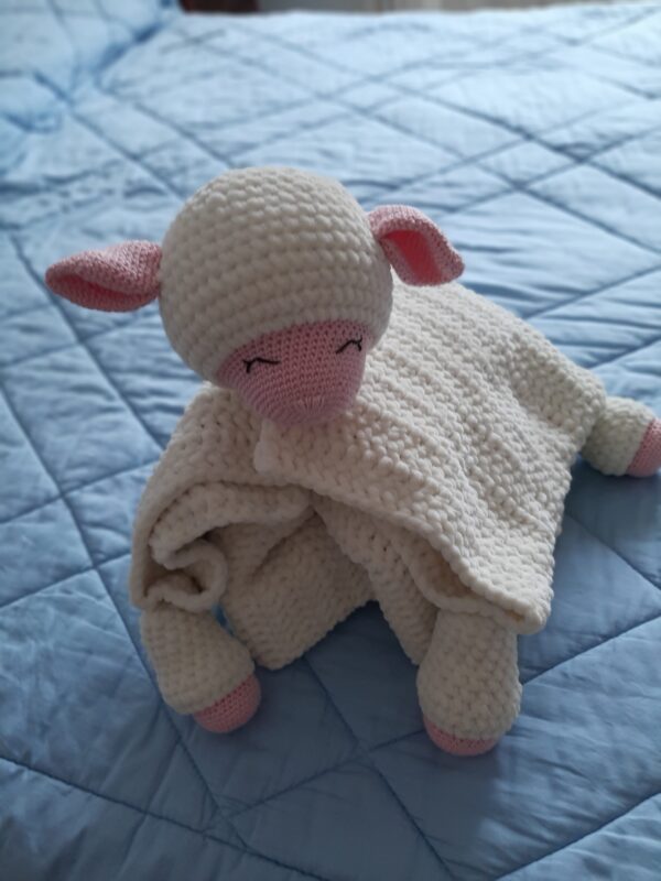 Lamb baby blanket - immagine 9
